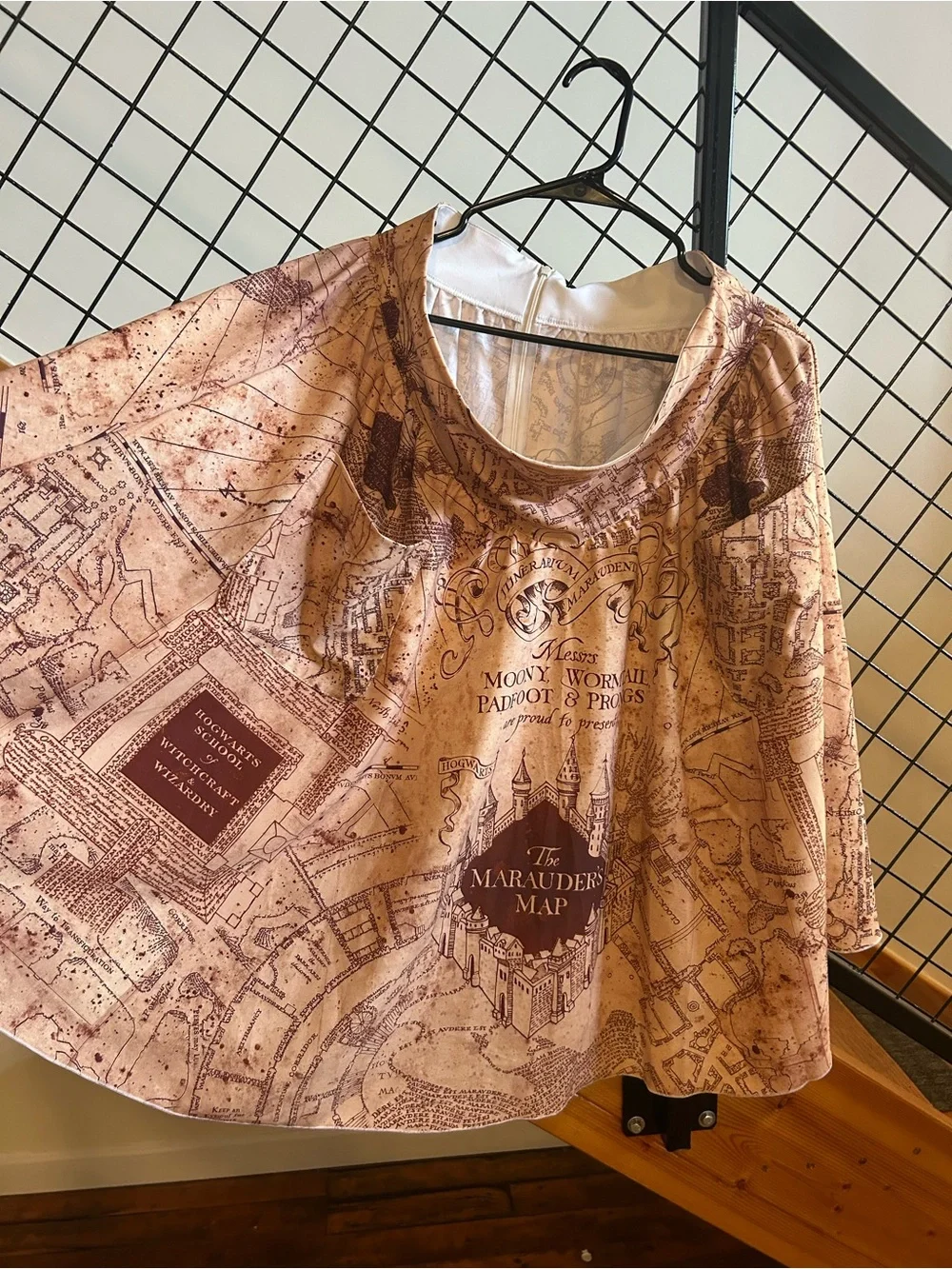 Blackmilk Harry Potter Marauder’s Map skirt - Picture 1 of 2